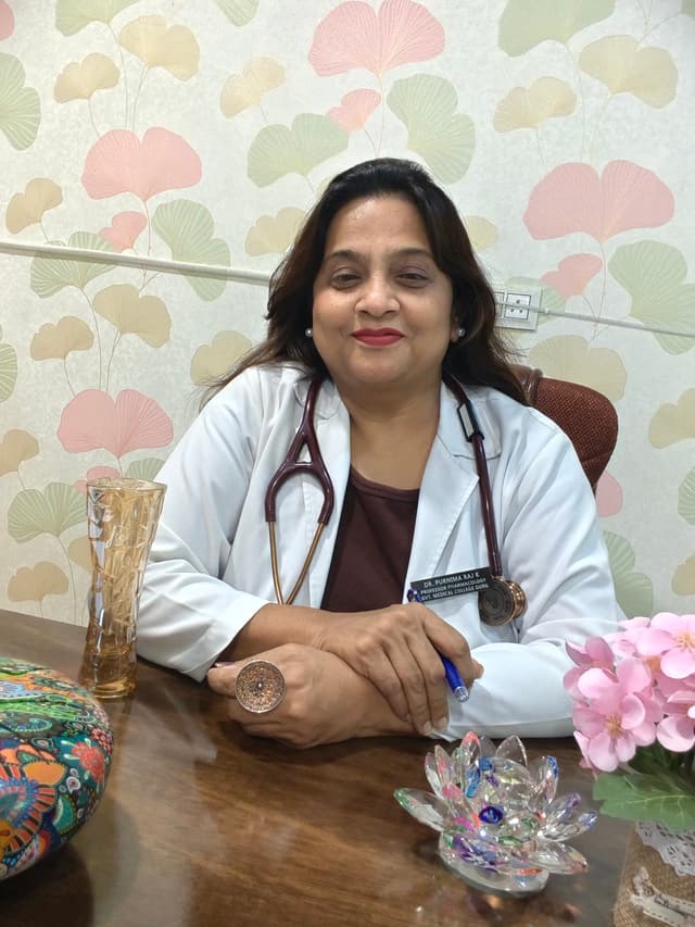 Dr. Purnima Raj — Shanti Sukoon Kuteer